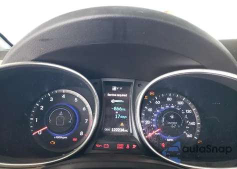 2013 Hyundai Santa Fe Sport from USA, damaged, VIN 5XYZU3LAXDG120891